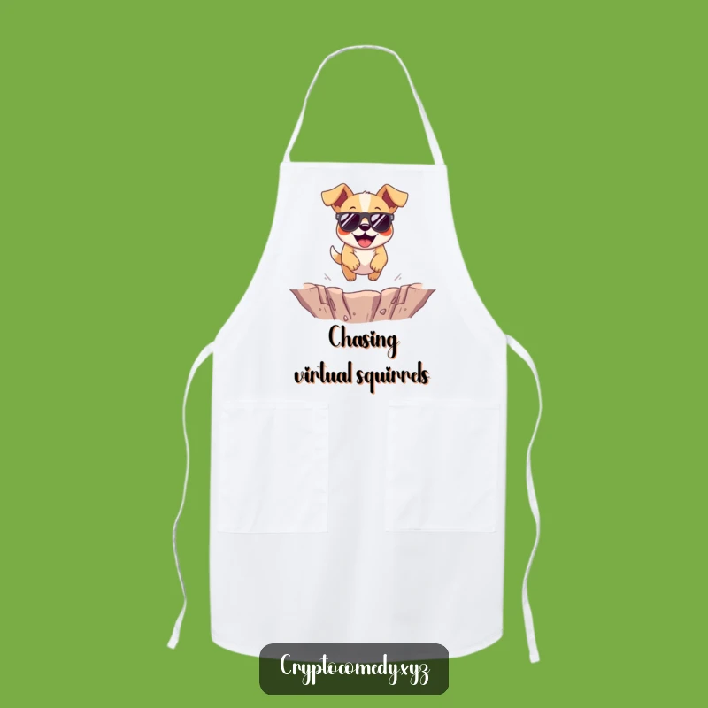 Funny Dog Sunglasses Apron - Hilarious Accessory for Pet-Loving Cooks